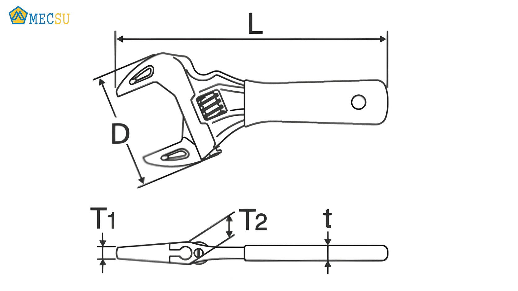 Chi tiết cấu tạo các bộ phận của mỏ lết tự động